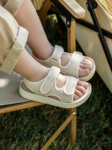 Children's shoes, solid color sandals