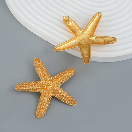 Gorgeous women's earring in the shape of a starfish