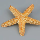 Gorgeous women's earring in the shape of a starfish
